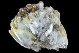 Blue, Bladed Barite Crystal Cluster - Morocco #103382-1